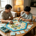 Classic Trading Strategy Board Game | Trade Build Settle Family Tabletop Game