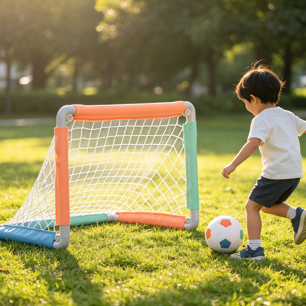 Kids Soccer Goal with Ball & Pump - 24 X 16